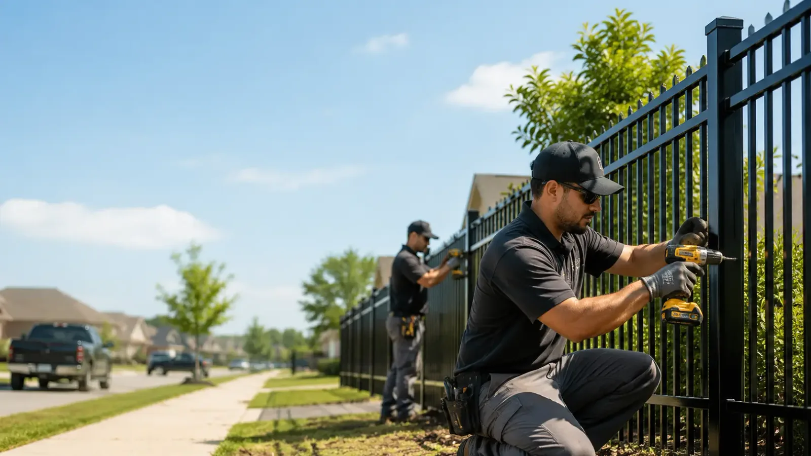 Metal Fence Installation in Red Wing, MN